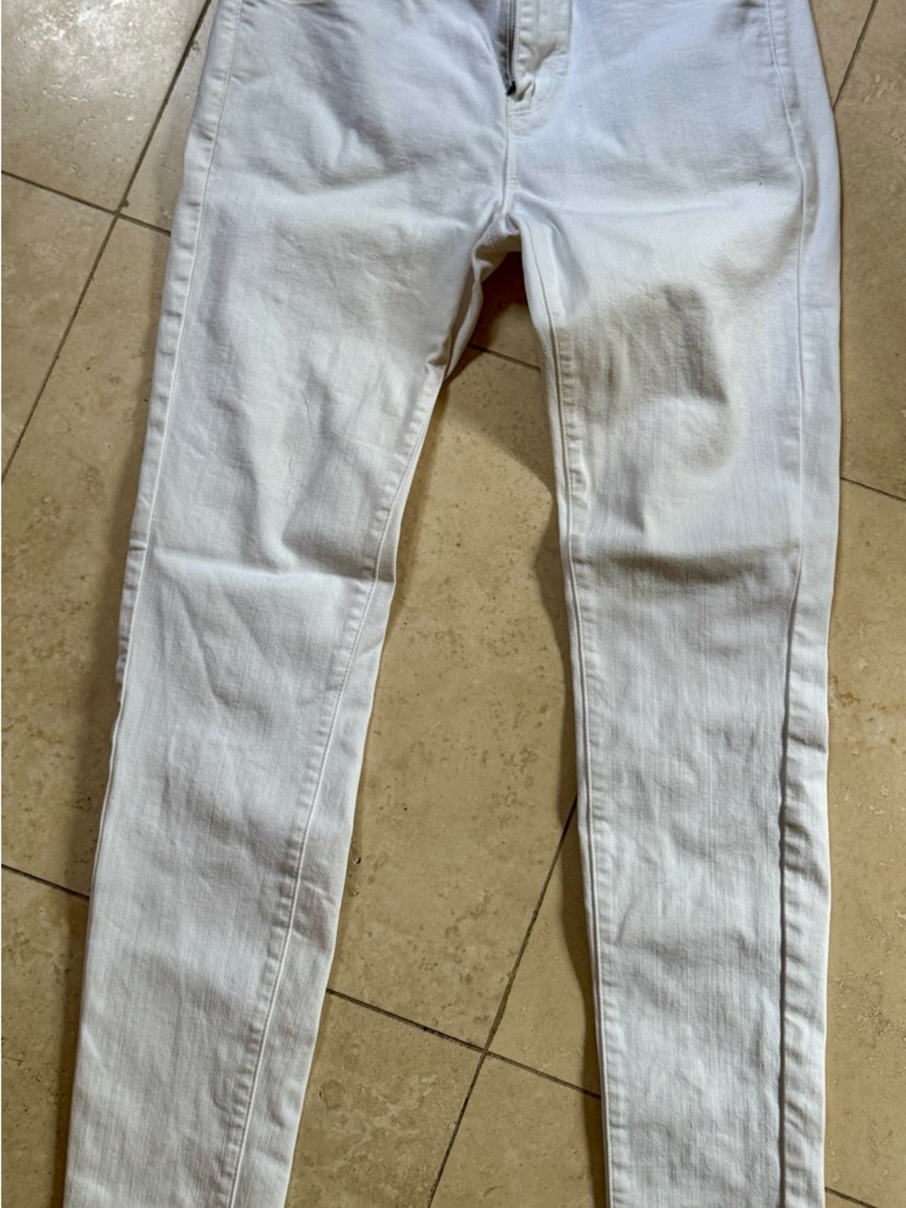 Uniqlo White Jeans